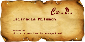 Csizmadia Milemon névjegykártya